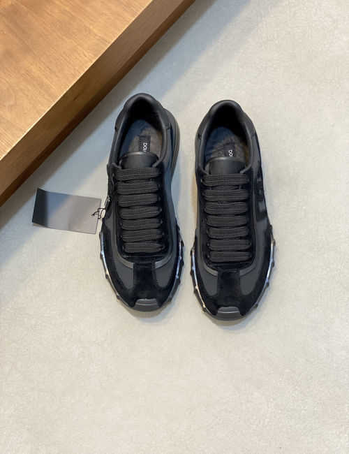 Dolce & Gabbana DG Cowhide Casual Sneakers