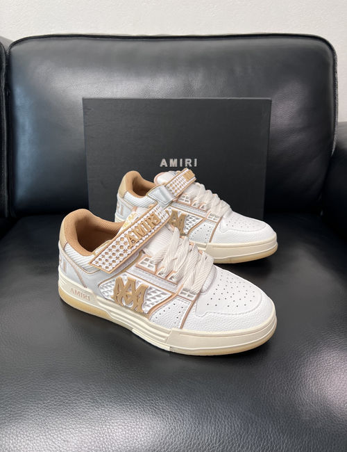 Ami Cowhide Leather Casual Daily Shoes