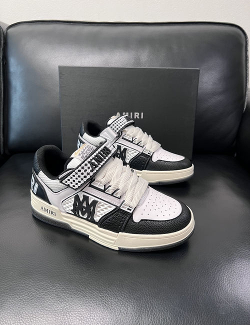 Ami Cowhide Leather Casual Daily Shoes