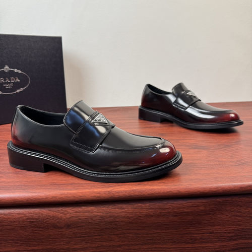Prada Classic Leather Penny Loafers