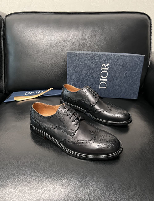 Christian Dior CD Premium Calfskin Dress Shoes