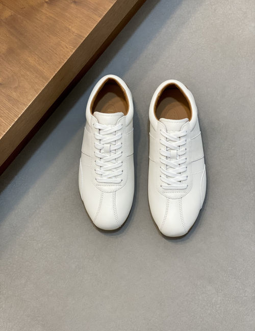 Tods Slip-On Leather Loafer Shoes
