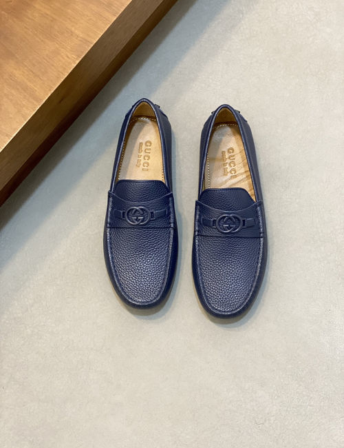 Gucci Horsebit Suede Leather Loafers Slip On Casual Shoes