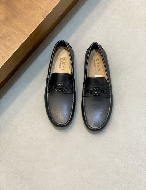 Gucci Horsebit Suede Leather Loafers Slip On Casual Shoes