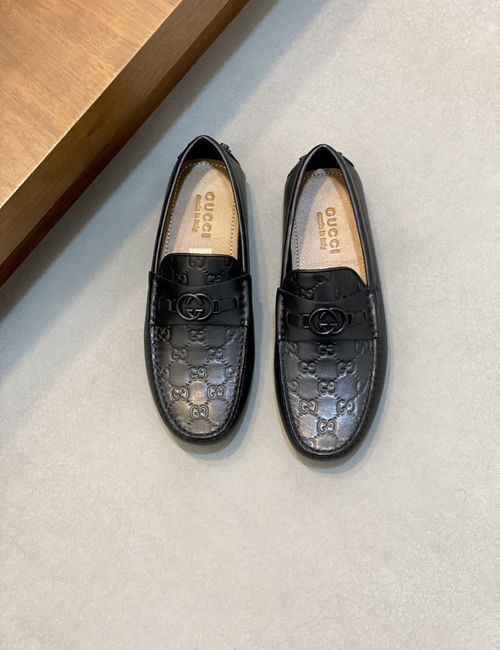 Gucci Horsebit Suede Leather Loafers Slip On Casual Shoes