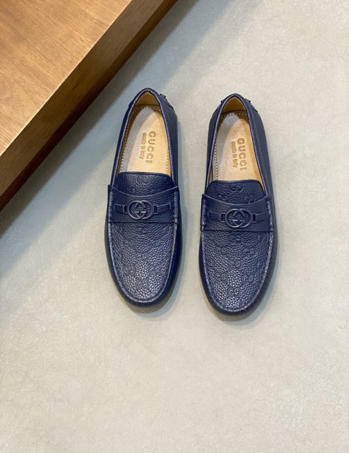 Gucci Horsebit Suede Leather Loafers Slip On Casual Shoes