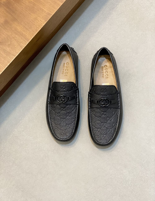Gucci Horsebit Suede Leather Loafers Slip On Casual Shoes