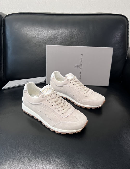 Brunello Cucinelli BC Genuine Leather Casual Sneakers
