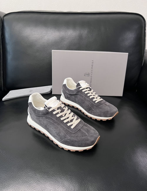 Brunello Cucinelli BC Genuine Leather Casual Sneakers