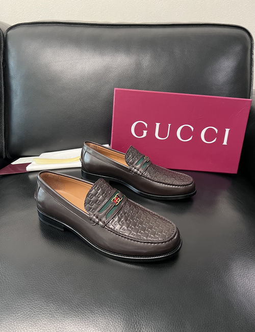 Gucci High Top Leather Casual Shoes