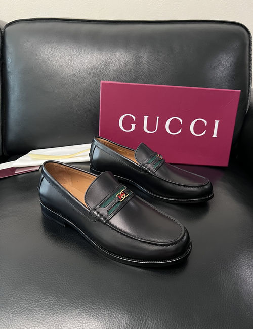 Gucci High Top Leather Casual Shoes
