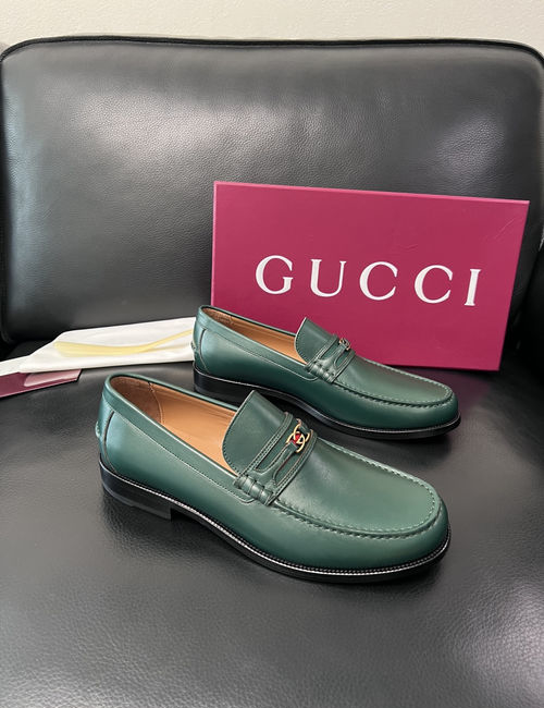 Gucci High Top Leather Casual Shoes