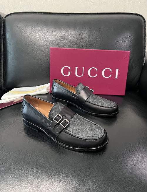 Gucci High Top Leather Casual Shoes