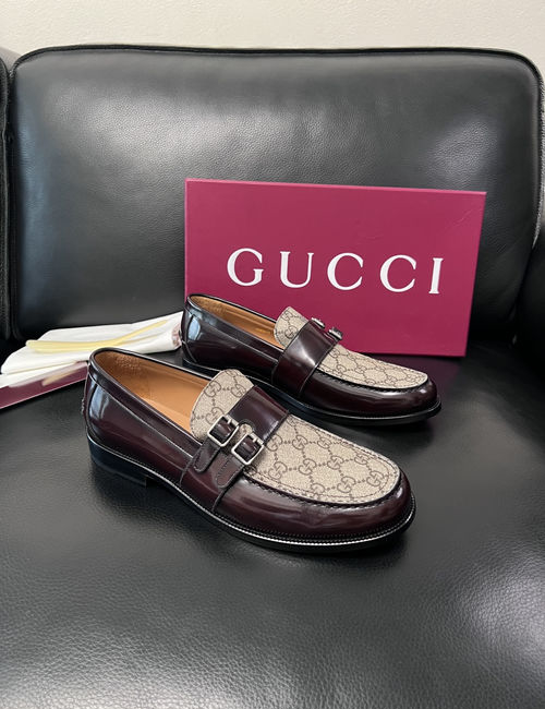 Gucci High Top Leather Casual Shoes