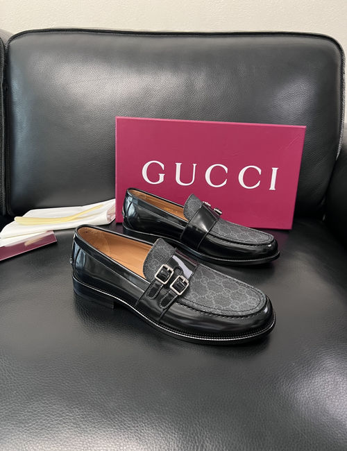 Gucci High Top Leather Casual Shoes