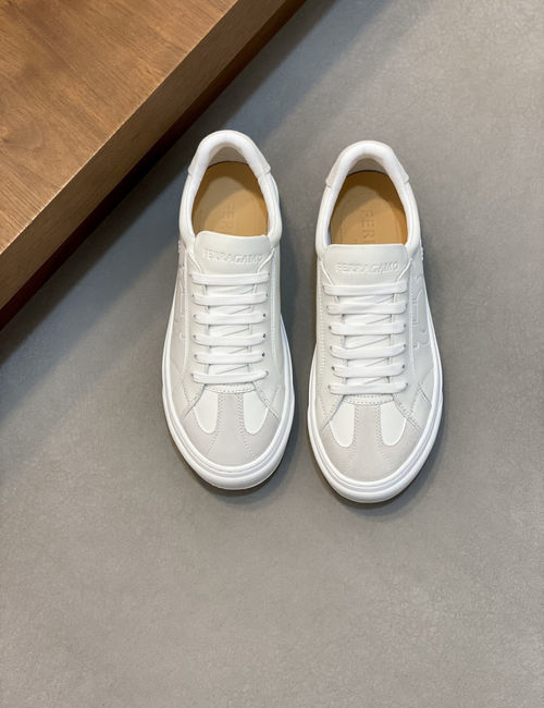 Ferragamo Gancini Low-top Casual Retro Shoes