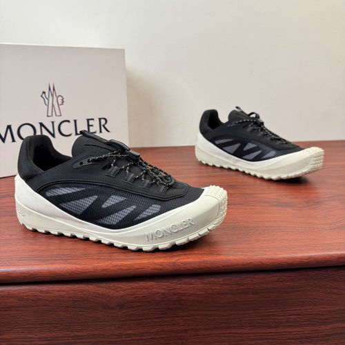 Moncler Trailgrip LP Sneakers Black And White