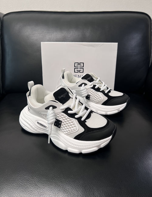 Givenchy Premium Leather Mesh Casual Sneakers