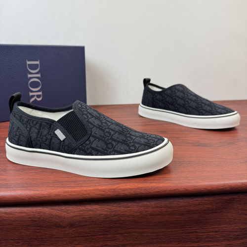 Christian Dior CD Saltwind Black Loafers