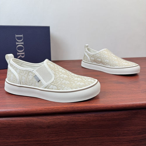 Christian Dior CD Saltwind Loafers Beige