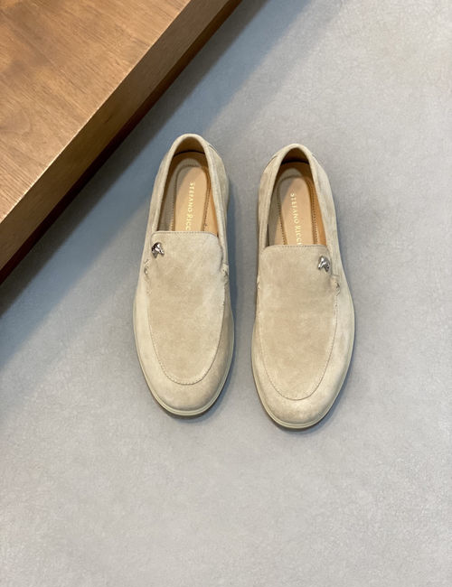 Stefano Ricci Formal Casual Leather Shoes With Buckle