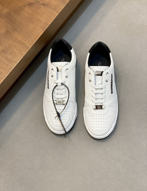 Philipp Plein Lightweight Low-Top Skate Shoes With Breathable Lining