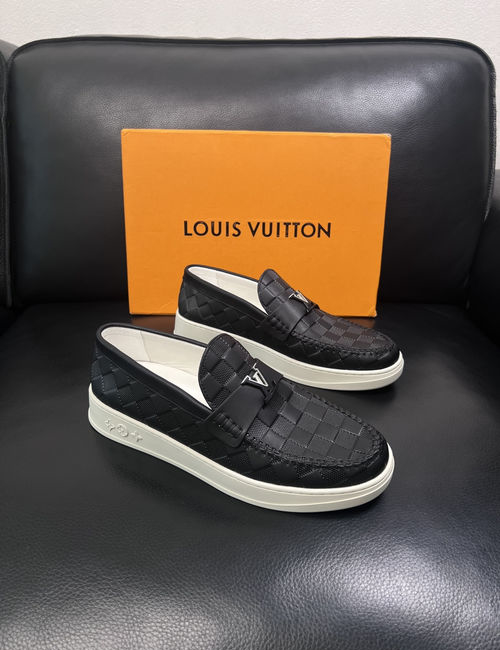 Louis Vuitton LV Color-blocking Stitching Sneakers With TPU Sole