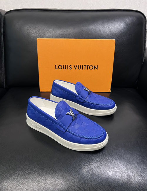 Louis Vuitton LV Color-blocking Stitching Sneakers With TPU Sole