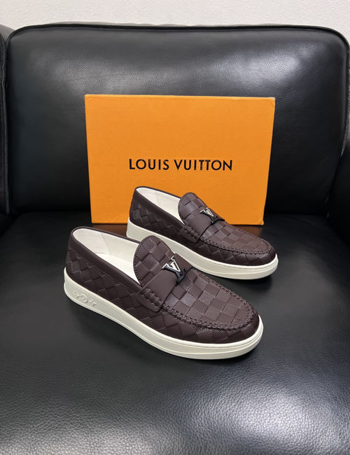 Louis Vuitton LV Color-blocking Stitching Sneakers With TPU Sole