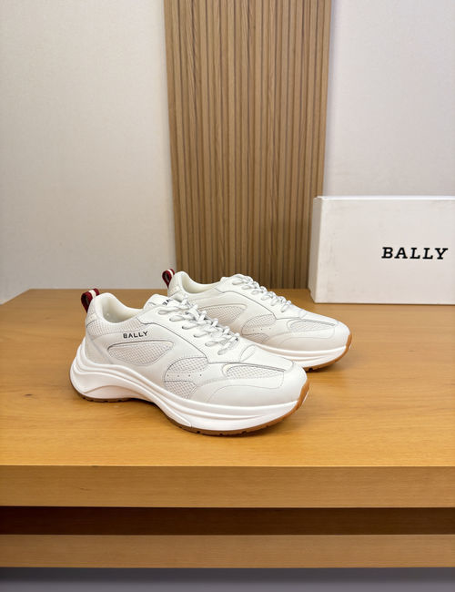 Bally Premium Cowhide Casual Sports Sneakers