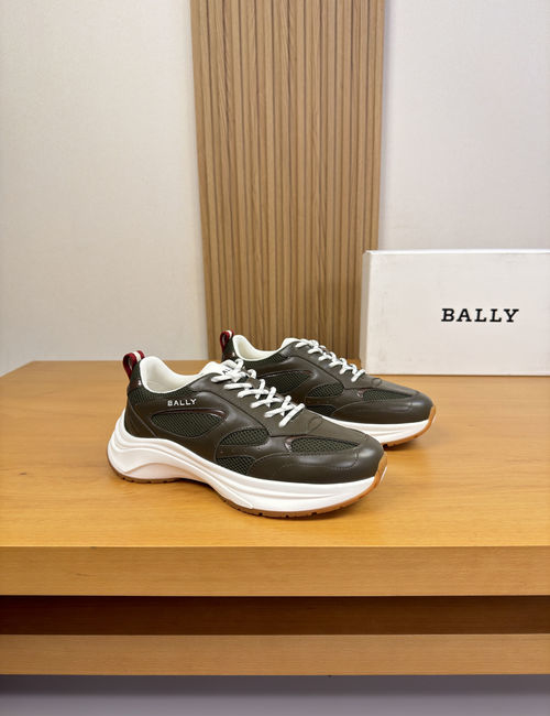 Bally Premium Cowhide Casual Sports Sneakers