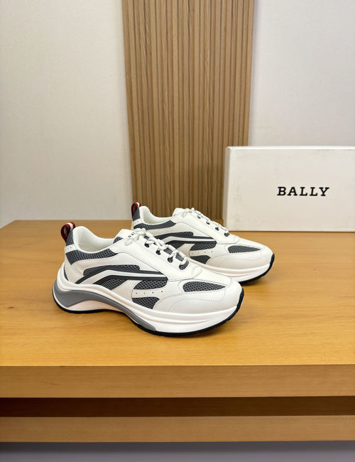 Bally Premium Cowhide Casual Sports Sneakers