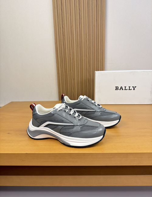 Bally Premium Cowhide Casual Sports Sneakers