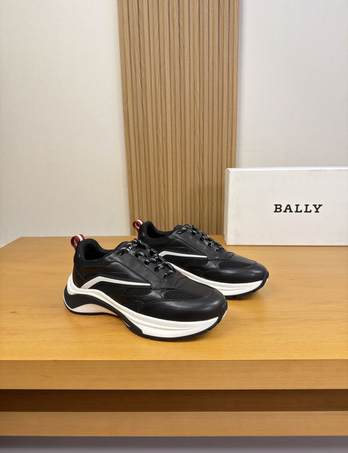 Bally Premium Cowhide Casual Sports Sneakers