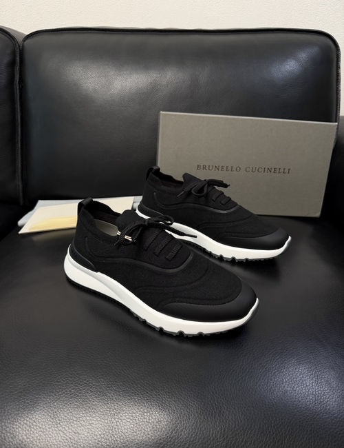 Brunello Cucinelli BC Premium Stitched Leather Shoes