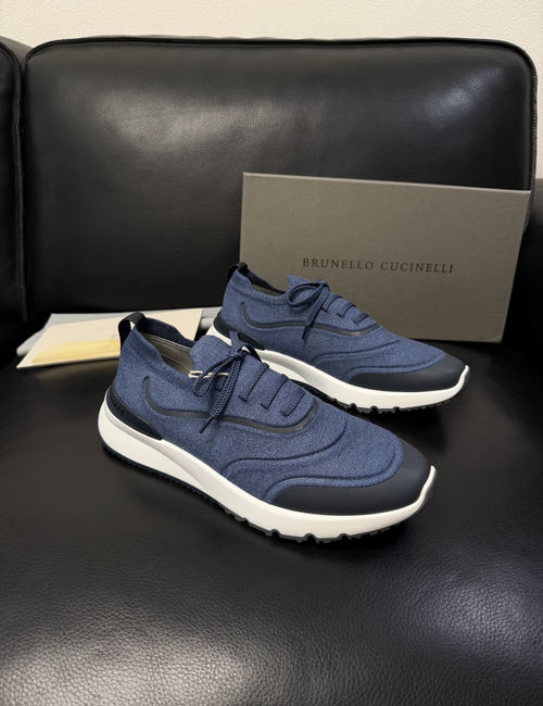 Brunello Cucinelli BC Premium Stitched Leather Shoes