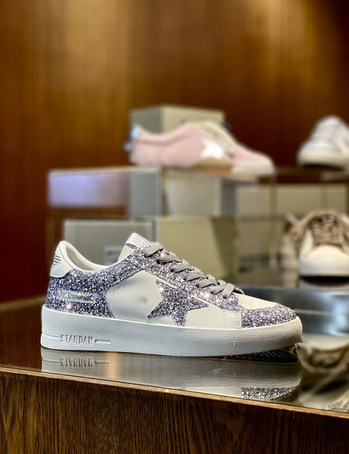 Golden Goose GGDB Stardan Series Vintage Leather Sneakers