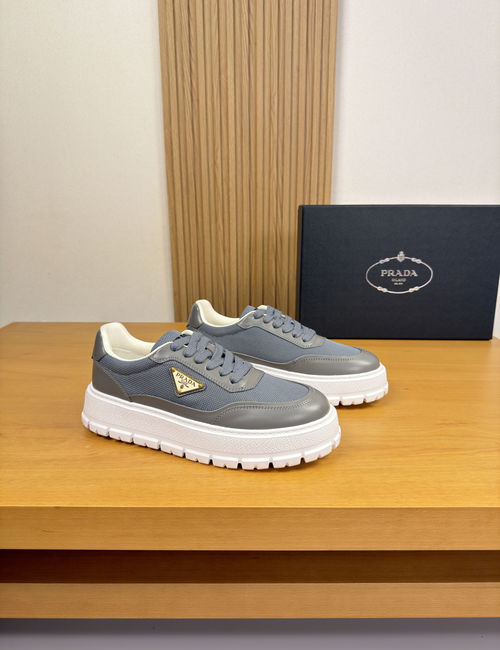 Prada Casual Sneakers Premium Quality Canvas