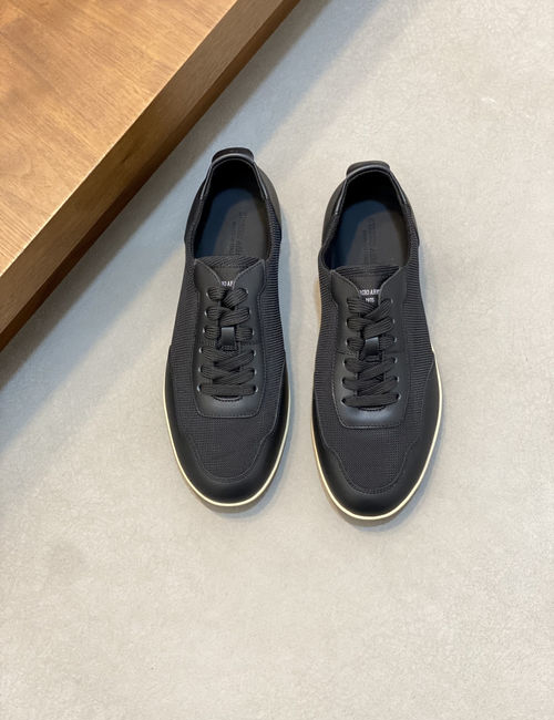 Armani Gyo Series Suede Casual Sneakers