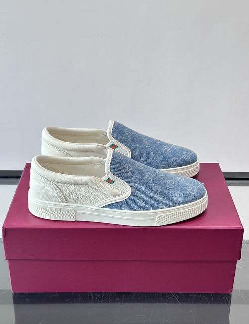 Gucci Denim Slip-on Casual Shoes