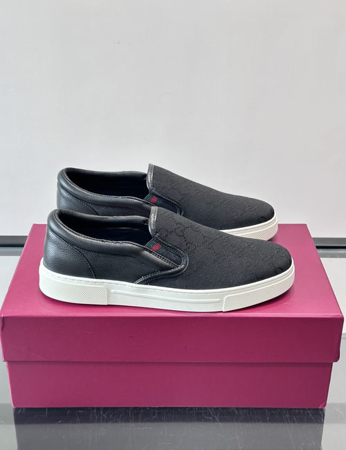 Gucci Denim Slip-on Casual Shoes