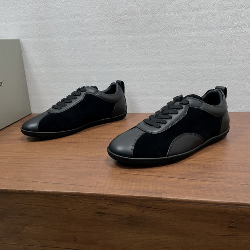 Armani Lace-up Low-top Casual Sneakers