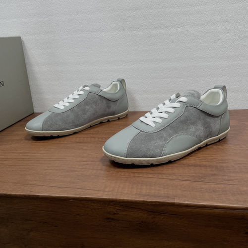Armani Lace-up Low-top Casual Sneakers