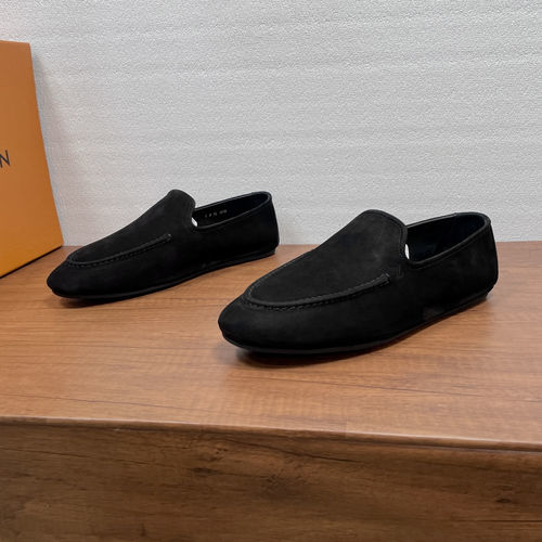 Louis Vuitton LV Horizon Suede Mules With Damier Sole