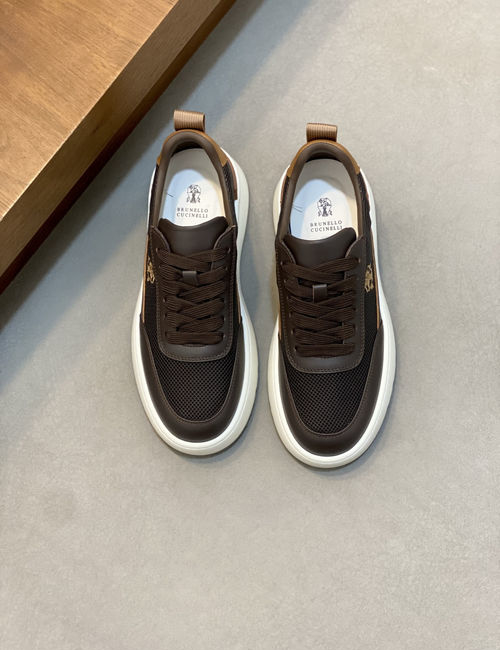 Brunello Cucinelli BC Cashmere Suede Upper Breathable Shoes