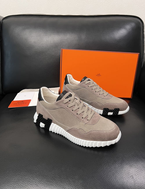 Hermes Genuine Leather Casual Comfortable Shoes