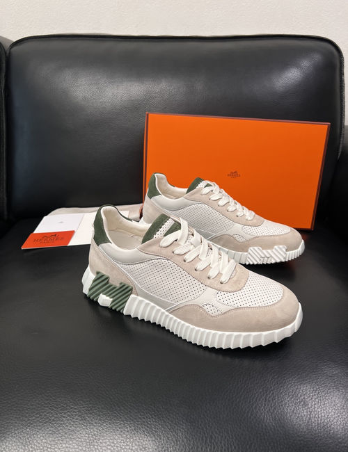 Hermes Genuine Leather Casual Comfortable Shoes