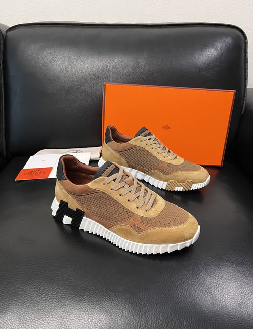 Hermes Genuine Leather Casual Comfortable Shoes