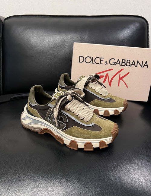 Dolce & Gabbana DG Premium Leather Casual Shoes