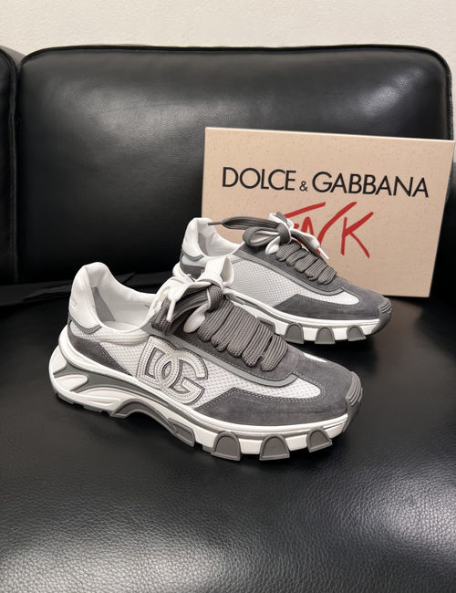 Dolce & Gabbana DG Premium Leather Casual Shoes